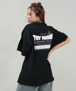 TOY MACHINE �g�C�}�V�[�� ���� T�V���c ���f�B�[�X �o�b�N�v�����g �I�[�o�[�T�C�Y MTMSFST17 �����T�L�X�|�[�c����