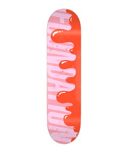 FOUNDATION �t�@���f�[�V���� �X�P�[�g�{�[�h�f�b�L 8.0inch DRIPS RED �����T�L�X�|�[�c