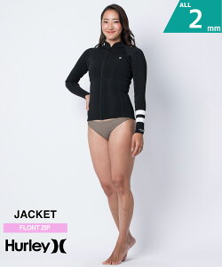 Hurley ハーレー ADVANTAGE PLUS 2mm GZFZJK25 レディース ウェットスーツ ロングジャケット ムラサキスポーツ
