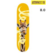 LESQUE レスケ スケートボード デッキ 8.0inch RYO X URBAN SAFARI ムラサキスポーツ