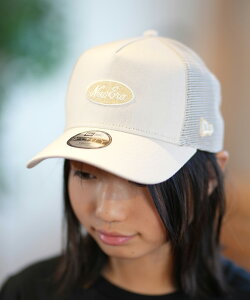 NEW ERA j[G LbY WjA q Lbv Xq bV Youth 9FORTY A-Frame gbJ[ Cotton Flax I[oS Cgx[W 14392037