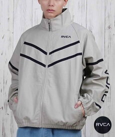 RVCA ルーカ アウター メンズ トラックジャケット コットンジャケット オーバーサイズ BF041-755 ムラサキスポーツ限定_BRJ