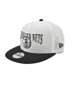 NEW ERA ニューエラ キャップ キッズ ジュニア ブルックリン・ネッツ YTH950 BRONEP WHT BLK MS 14676870 ムラサキスポーツ限定