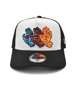 NEW ERA �j���[�G�� × SANTA CRUZ �T���^�N���[�Y �L���b�v �L�b�Y YOUTH940AFTRD BLK WHT MS 14682473 �����T�L�X�|�[�c����