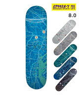 GIRL ガール スケートボード デッキ 8.0 inch MR MAPS SERIES ムラサキスポーツ