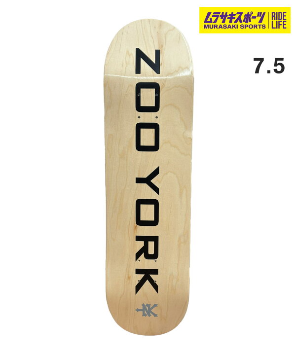 楽天市場】ZOOYORK ズーヨーク スケートボード デッキ 7.5〜8.2inch 
