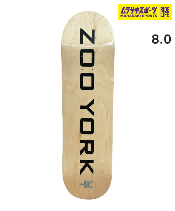 楽天市場】ZOOYORK ズーヨーク スケートボード デッキ 7.5〜8.2inch 