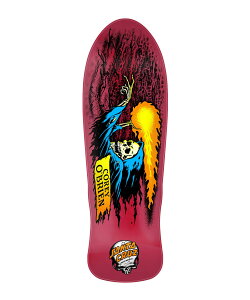 SANTA CRUZ �T���^�N���[�Y �X�P�[�g�{�[�h �f�b�L 9.85inch REISSUE OBRIEN REAPER �����T�L�X�|�[�c