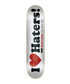 DGK ディージーケー スケートボード デッキ 7.75inch Haters ムラサキスポーツ