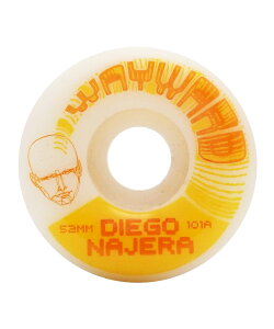 WAYWARD �E�F�C���[�h �X�P�[�g�{�[�h �E�B�[�� 52mm 101A DIEGO NAJERA �����T�L�X�|�[�c