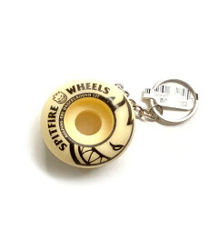 SPITFIRE スピットファイヤー スケートボード ウィール キーホルダー KEY CHAIN WHEEL NATURAL ムラサキスポーツ