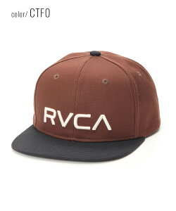 RVCA ���[�J �L���b�v �X�q �t���b�g�o�C�U�[ RVCA TWILL SNAPBACK BF042-900
