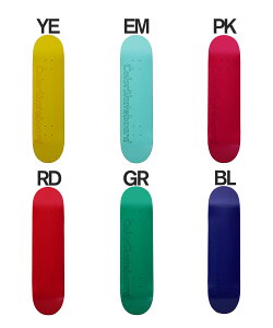 COLOR SKATEBOARD �J���[�X�P�[�g �X�P�[�g�{�[�h �f�b�L 7.0�`8.0inch COLOR DECK RESIN 7 �����T�L�X�|�[�c
