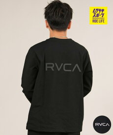 RVCA ルーカ 長袖 Tシャツ ロンT メンズ バックプリント シンプル ロゴ RVCA LOGO LT BF042-P51