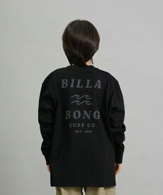 BILLABONG ビラボン 長袖 Tシャツ ロンT キッズ ジュニア 子供 ロゴ バックプリント 親子コーデ BF016-050