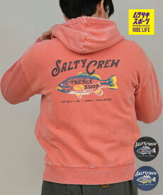 SALTY CREW ソルティークルー ジップアップ パーカー メンズ スウェット フーディー バックプリント 裏起毛 TACKLE SHOP PARKA ZIP 75-270