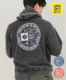 SALTY CREW ソルティークルー プルオーバー パーカー メンズ スウェット フーディー バックプリント 裏起毛 LEGENDS PARKA 75-271