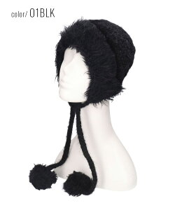 FILA tB jbgX r[j[ jbgLbv SKI KNIT FURRY BONNET HOOD 253013673