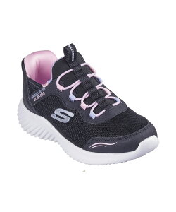 SKECHERS �X�P�b�`���[�Y �X�j�[�J�[ �L�b�Y �W���j�A �q�� �C �V���[�Y BOUNDER-SIMPLE CUTE 303585L-BLK