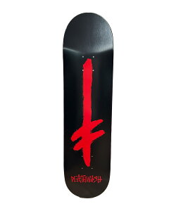 DEATHWISH �f�X�E�B�b�V�� �X�P�[�g�{�[�h �f�b�L 8.0inch DW GANG SPRAY BLK RED �����T�L�X�|�[�c ���S�� �ቿ�i