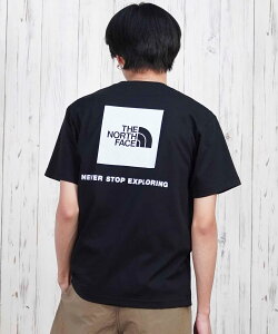 THE NORTH FACE ザ・ノース・フェイス 半袖 Tシャツ メンズ ショートスリーブバックスクエアーロゴティー NT32447
