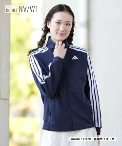 adidas アディダス ジャケット レディース ジャージ トラックジャケット スリーストライプス トラックトップ JVP35