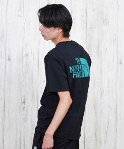 THE NORTH FACE ザ・ノース・フェイス 半袖 Tシャツ メンズ バックプリント 速乾 ショートスリーブフラッシュドライカラースキームコットンティー NT32548