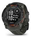 GARMIN ガーミン 腕時計 スマートウォッチ Instinct 3 Dual Power 50mm Black / Charcoal 010-02935-30