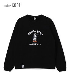 CHUMS チャムス トレーナー スウェット メンズ 裏起毛 かせきさいだぁ ブービーバード ユニバーシティ クルートップ CH00-1505