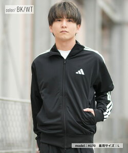 adidas �A�f�B�_�X �W���[�W �g���b�N�W���P�b�g �����Y �����|�C���g ���S M 3ST WU �g���b�N�g�b�v KP662