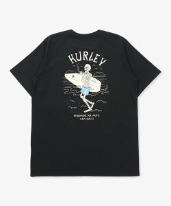 Hurley �n�[���[ ���� T�V���c �����Y �o�b�N�v�����g SKULL SURFER SS TEE MCSS261007
