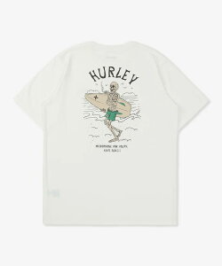 Hurley �n�[���[ ���� T�V���c �����Y �o�b�N�v�����g SKULL SURFER SS TEE MCSS261007