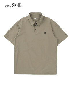 Hurley �n�[���[ �|���V���c �����Y �I�[�o�[�T�C�Y PHANTOM WOVEN ICON OVERSIZED POLO MUWV261004