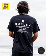 Hurley ハーレー 水着 ラッシュガード 半袖 Tシャツ メンズ UVカット 撥水 速乾 遮熱 MSRG261058