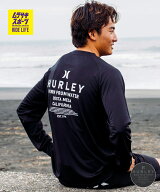 Hurley ハーレー 水着 ラッシュガード 長袖 Tシャツ ロンT メンズ UVカット 撥水 速乾 遮熱 MSRG261059