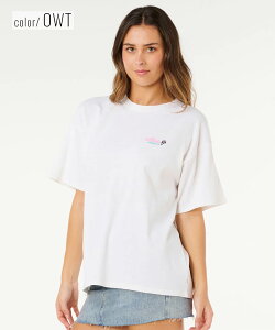 RIP CURL ���b�v�J�[�� ���� T�V���c ���f�B�[�X �o�b�N�v�����g ALOHA HERITAGE TEE 0N3WTE