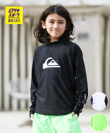 QUIKSILVER クイックシルバー 水着 ラッシュガード 長袖 Tシャツ ロンT キッズ ALL TIME LR YOUTH KLY261…