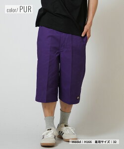 Dickies �f�B�b�L�[�Y �n�[�t�p���c �V���[�g�p���c �����Y �����|�C���g �V���v�� 42283