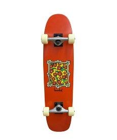 KROOKED クルーキッド スケートボード クルーザー コンプリート セール 7.6inch FRAME FLOWER ムラサキスポーツ