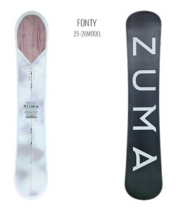 ZUMA �c�} �X�m�[�{�[�h �� ���j�Z�b�N�X FONTY �����T�L�X�|�[�c 25-26���f��