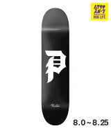 PRIMITIVE プリミティブ スケートボード デッキ 8.0~8.25inch DIRTY P CORE BLACK ムラサキスポーツ 初心者