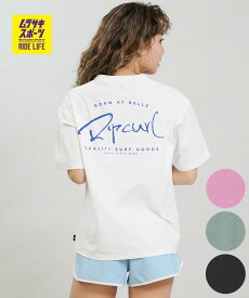 RIP CURL リップカール 水着 ラッシュガード 半袖 Tシャツ レディース 水陸両用 WIDE FIT TEE UVケアラッシュガード RCL6S-4304