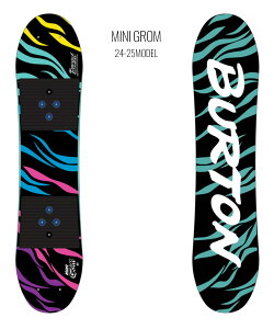 Xm[{[h{oCfBO{u[c 3_Zbg LbY BURTON o[g Kids' Mini Grom Snowboard N3`5 24-25f TLX|[c