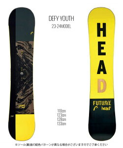 ☆スノーボード+バインディング+ブーツ 3点セット キッズ HEAD ヘッド DEFY YOUTH 推奨年齢5歳 24-25モデル ムラサキスポーツ