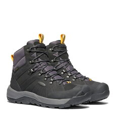 ＼エントリーでポイントP10倍／ KEEN/キーン メンズ レヴェル フォー ミッド ポーラー 防水ウインターブーツ ブラック 1023618