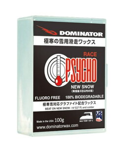 Xm[{[h WAX bNX DOMINATOR h~l[^[ PSYCHO/NEW SNOW 100g 23-24f TLX|[c KK I28