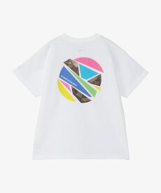 THE NORTH FACE ザ・ノース・フェイス キッズ S/S Monkey Magic Tee ショートスリーブモンキーマジックティー 半袖 Tシャツ バックプリント UVケア 吸汗速乾 NTJ32439 W