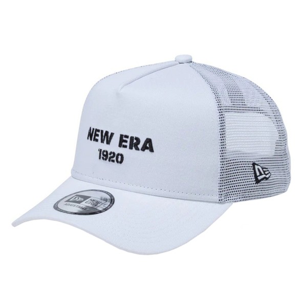 世界的に有名な ユニセックス 帽子 日よけ 外遊び ぼうし UV対策 プレゼント NEW ERA ニューエラ JJ2 A-Frame トラッカー キャップ 9FORTY 13059235 ホワイト 注目ブランドのギフト ステンシルロゴ D28 メンズ