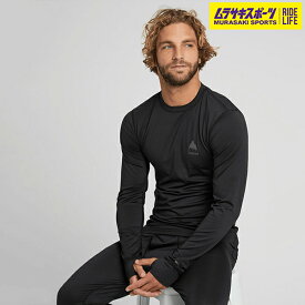 スノーボード ウェア インナー ユニセックス BURTON バートン 22176100001 Burton Lightweight X Base Layer Crewneck 23-24モデル ムラサキスポーツ KK C19