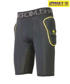 スノーボード プロテクター ヒップガード ユニセックス 鎧武者 ヨロイムシャ SHORT HIP PORON YM-1737 23-24モデル ムラサキスポーツ KX J20